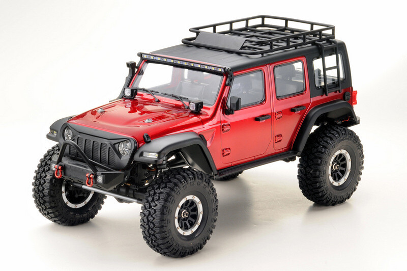Absima CR3.4 1/10 Sherpa Crawler RTR Pro Version - Rood