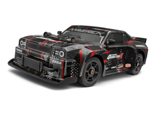 Maverick QuantumR Flux 1/8 4WD 4S brushless RTR - Zwart/Rood