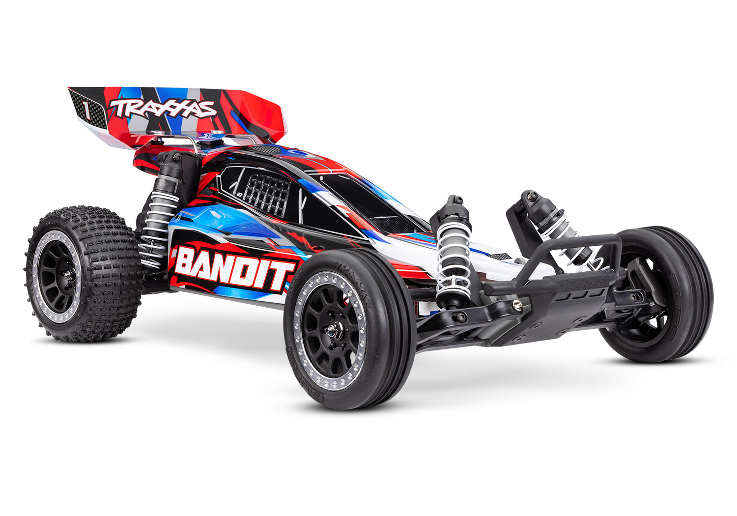 Traxxas Bandit 2WD HD electro buggy RTR - Rood