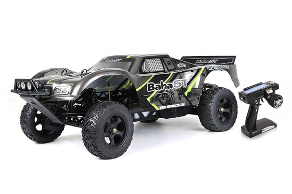 Rovan Baja 5T 32cc 1/5 benzine truck RTR - Grijs/Groen