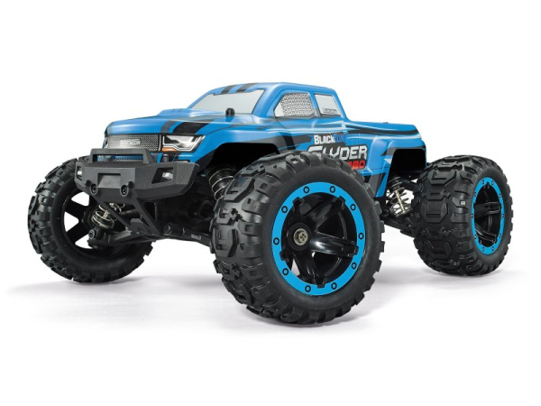 Blackzon Slyder MT Turbo brushless 1/16 4WD RTR - Blauw