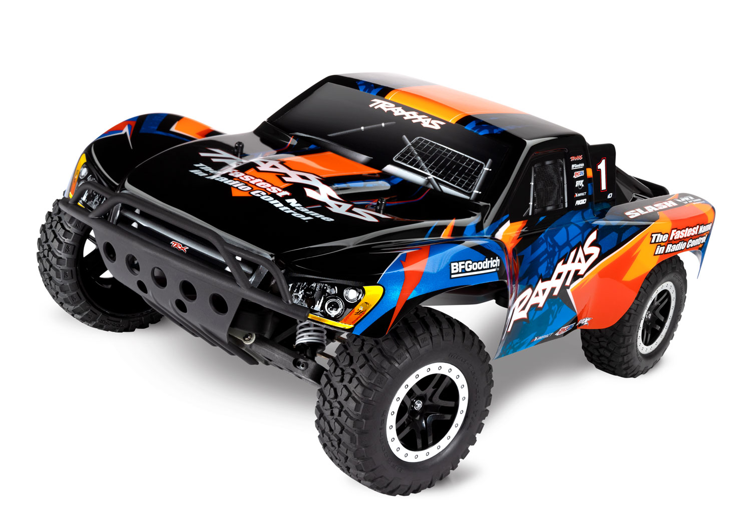 Traxxas Slash 2WD VXL brushless short course RTR - Magnum 272R Transmissie - Oranje