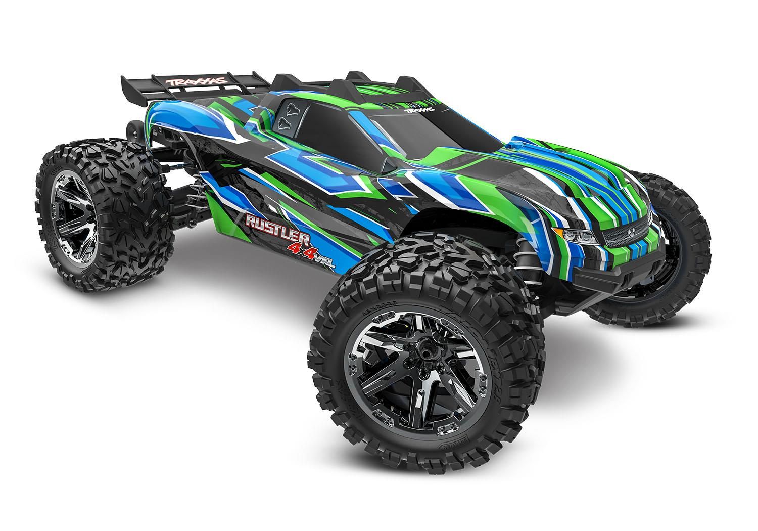 Traxxas Rustler 4x4 VXL HD brushless truggy RTR - Groen
