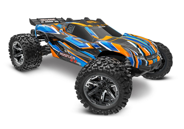 Traxxas Rustler 4x4 VXL HD brushless truggy RTR - Oranje