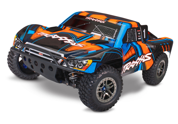 Traxxas Slash 4x4 Ultimate VXL TQi TSM brushless RTR - Oranje (clipless body)
