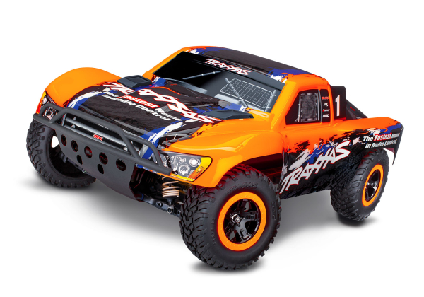 Traxxas Slash 4x4 VXL Brushless Short Course RTR - Oranje (Clipless Body)