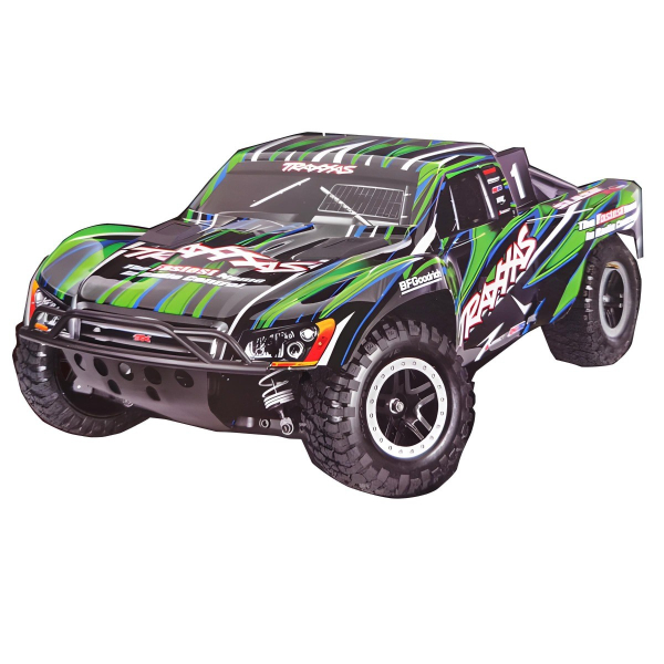 Traxxas Slash 4x4 VXL HD Clipless Brushless Short Course RTR - Groen