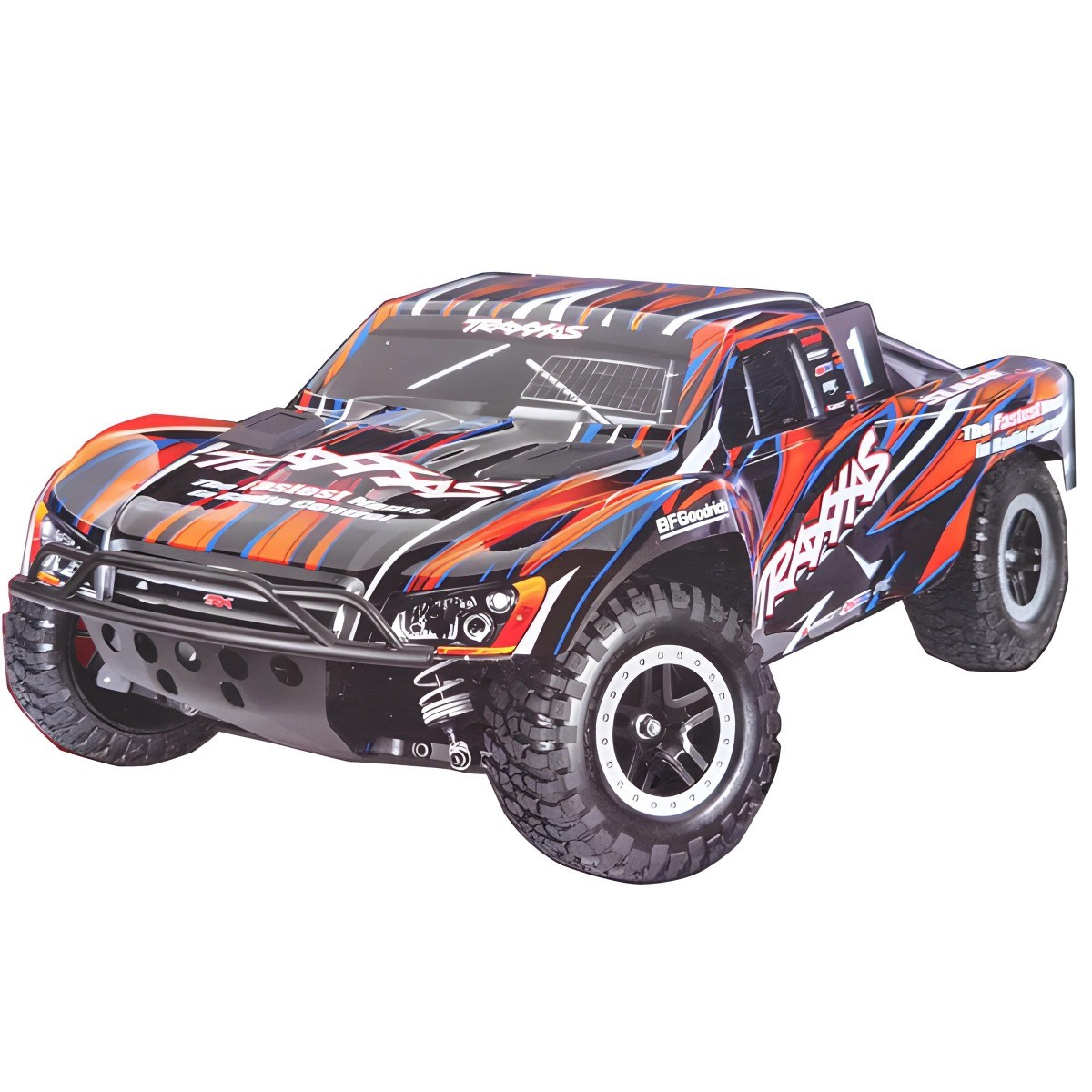 Traxxas Slash 4x4 VXL HD Clipless Brushless Short Course RTR - Oranje