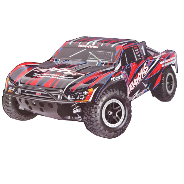 Traxxas Slash 4x4 VXL HD Clipless Brushless Short Course RTR - Rood