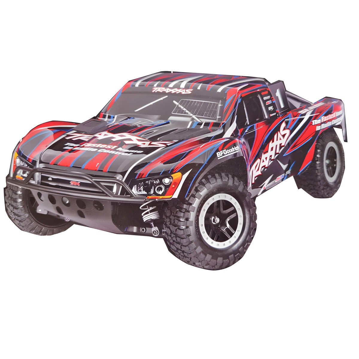 Traxxas Slash 4x4 VXL HD Clipless Brushless Short Course RTR - Rood