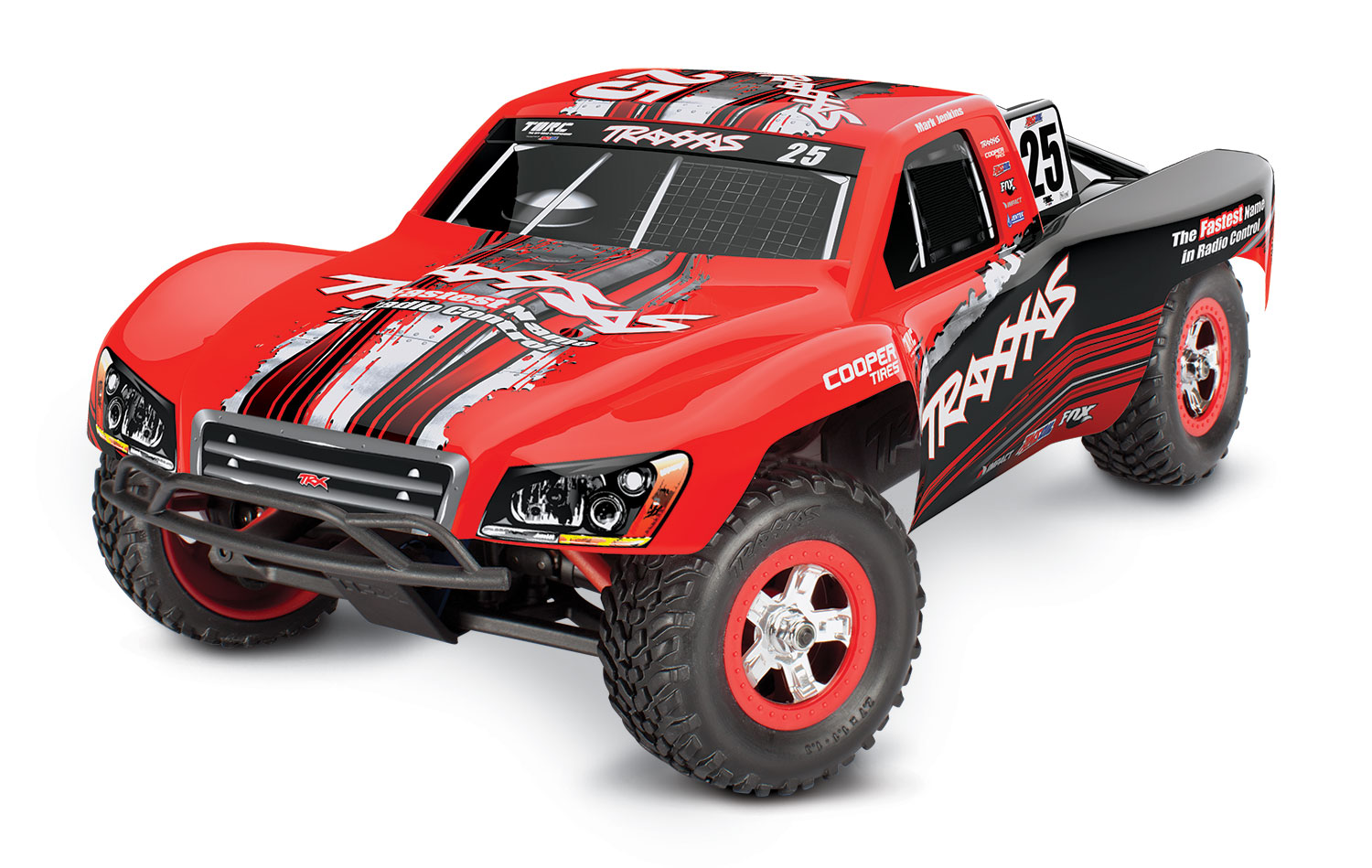 Traxxas Slash 1/16 electro short course RTR - Rood