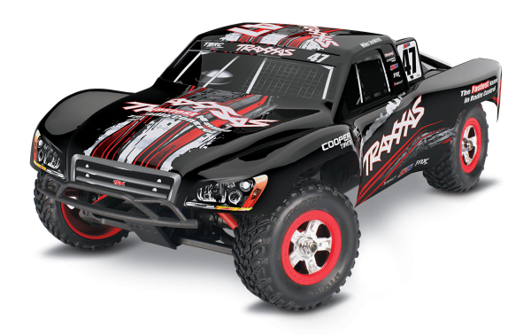 Traxxas Slash 1/16 electro short course RTR - Zwart