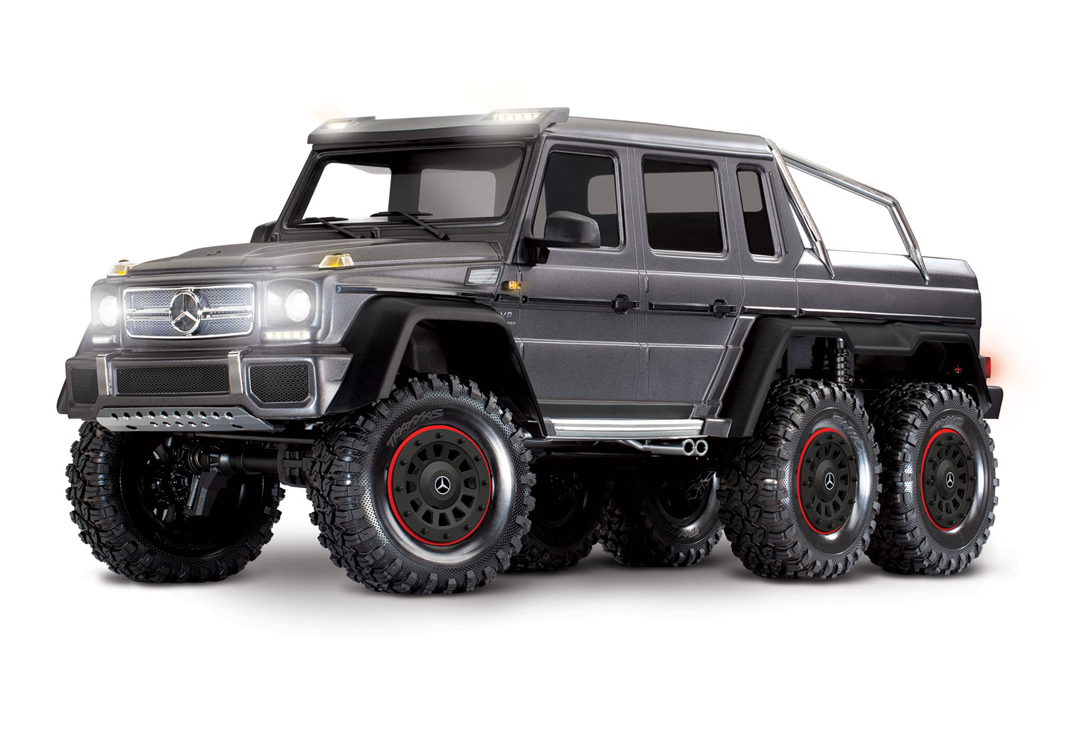 Traxxas TRX-6 Mercedes-Benz G 63 AMG 6x6 - Zilver
