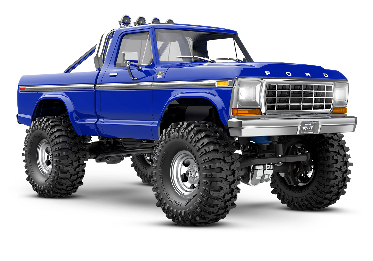 Traxxas TRX-4M 1/18 Ford F-150 High Trail Crawler - Blauw