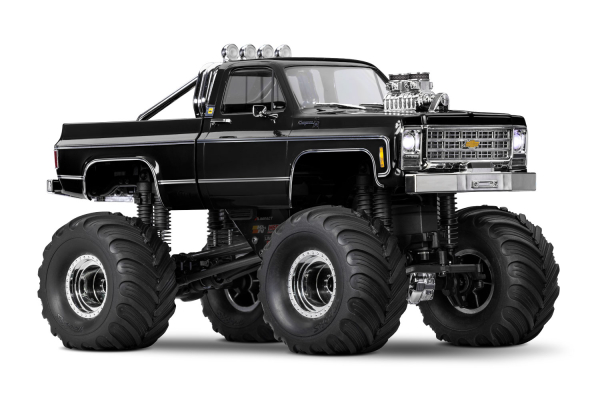 Traxxas TRX-4MT 1/18 Chevrolet K10 Monster Truck RTR - Zwart