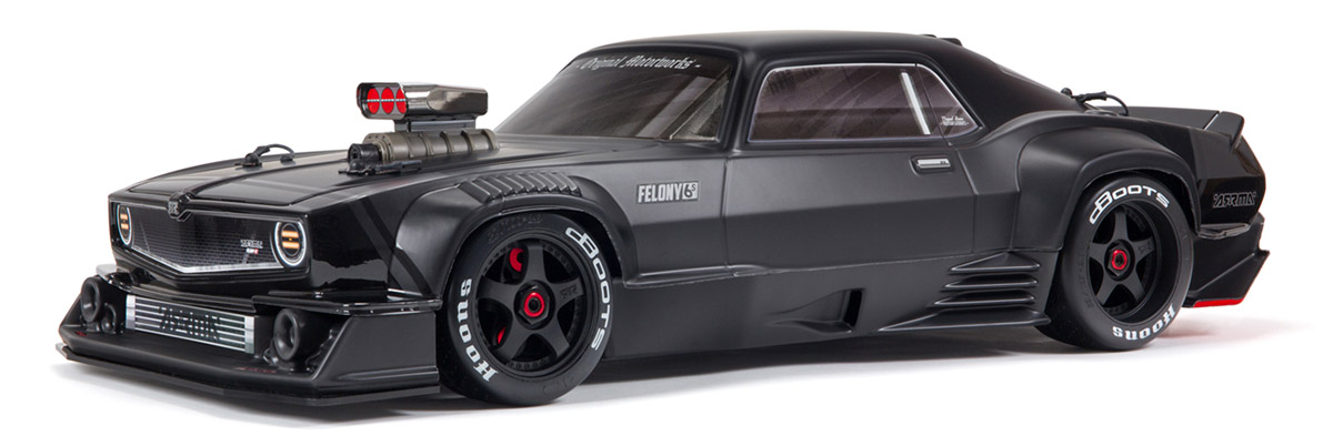 Arrma Felony 6S BLX RTR - Zwart