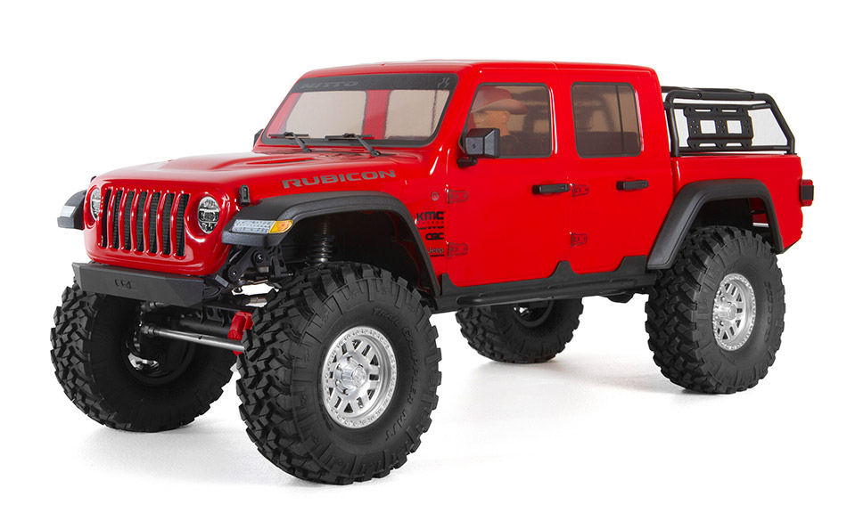 Axial SCX10 III Jeep JT Gladiator 4WD crawler RTR - Rood