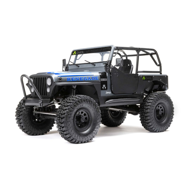 Axial SCX10 III Jeep CJ-7 4WD Brushed RTR - Grijs