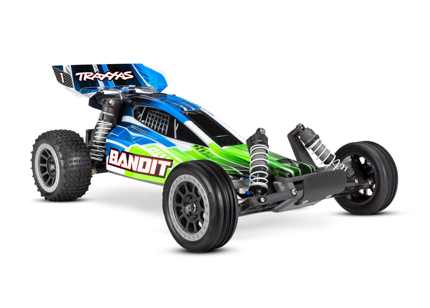Traxxas Bandit XL-5 electro buggy RTR - Groen