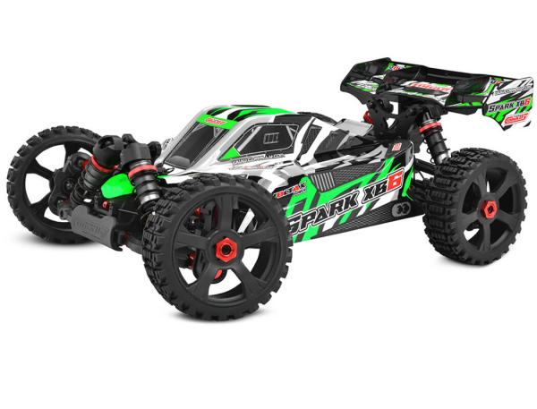 Team Corally Spark XB-6 RTR - Groen