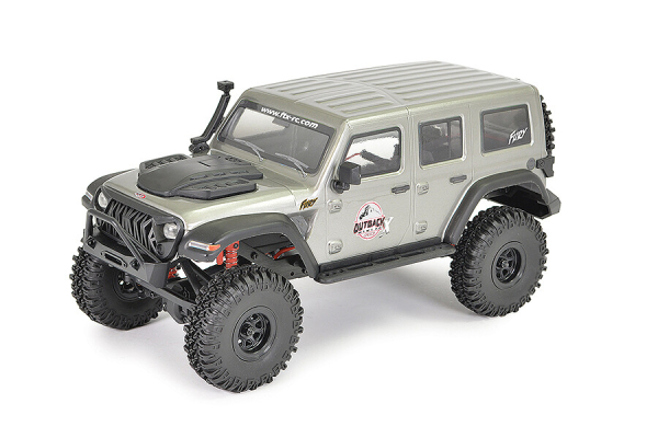 FTX Outback Mini X Fury 4WD electro crawler RTR - Grijs