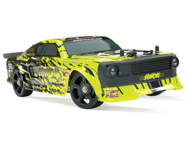 FTX Havok 1/14 4WD Drift Roadster RTR - Geel