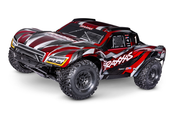Traxxas Maxx Slash 6S brushless shortcourse truck RTR - Rood