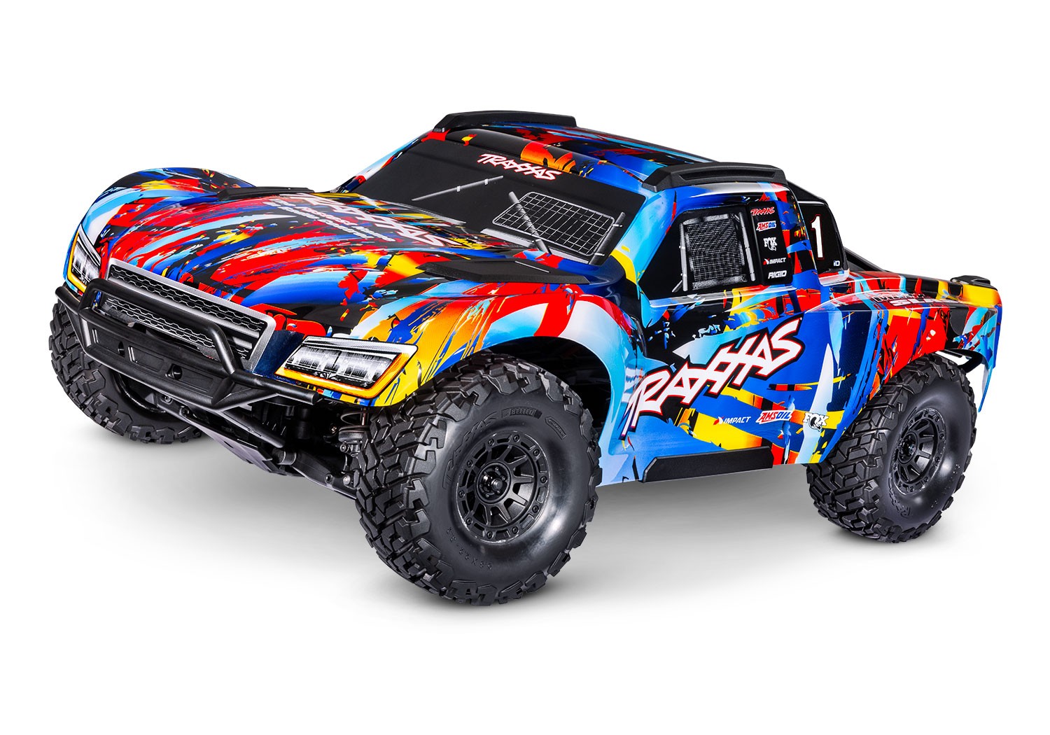 Traxxas Maxx Slash 6S brushless shortcourse truck RTR - Rock & Roll