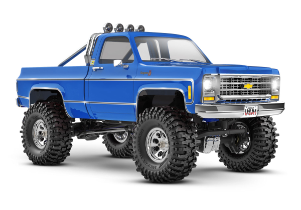 Traxxas TRX-4M 1/18 Chevrolet K10 High Trail Crawler - Blauw