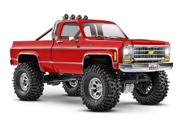 Traxxas TRX-4M 1/18 Chevrolet K10 High Trail Crawler - Rood