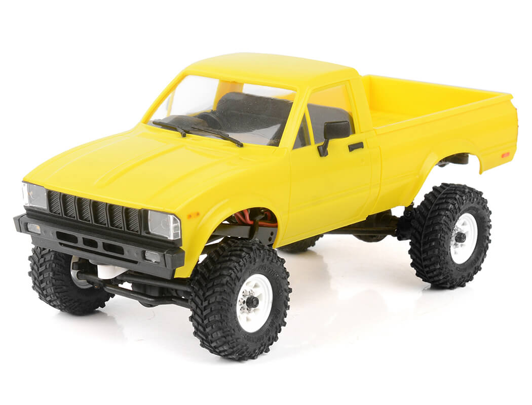 RC4WD 1/24 Trail Finder 2 RTR W/ Mojave II Hard Body Set - Geel