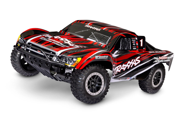 Traxxas Slash 2WD HD brushed Short Course RTR - Rood