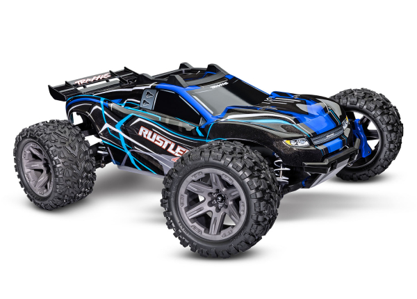 Traxxas Rustler 4x4 BL2-S brushless truggy RTR - Blauw