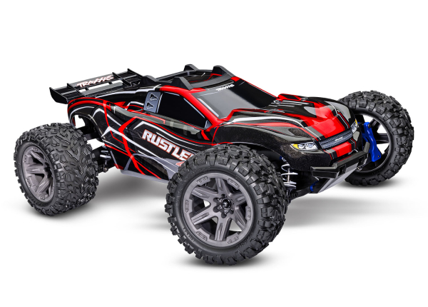 Traxxas Rustler 4x4 BL2-S brushless truggy RTR - Rood