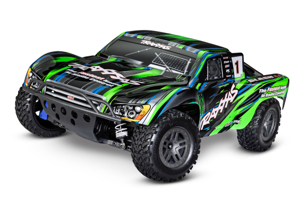Traxxas Slash 4x4 BL2-S brushless short course RTR - Groen