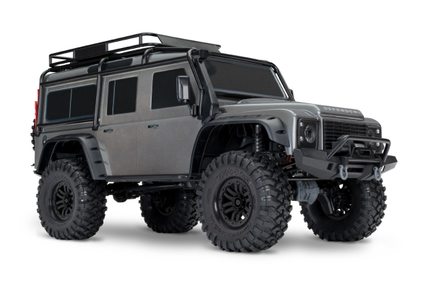 Traxxas TRX-4 Land Rover Defender Clipless - Grijs