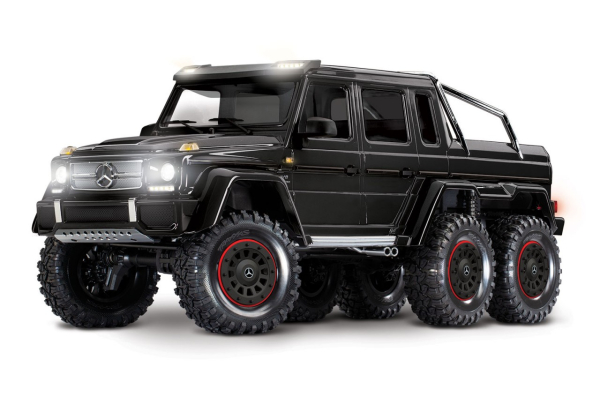 Traxxas TRX-6 Mercedes-Benz G 63 AMG 6x6 - Zwart (Clipless body)