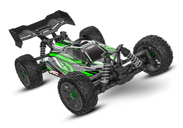 Traxxas Jato 4X4 BL-2S brushless buggy - Groen