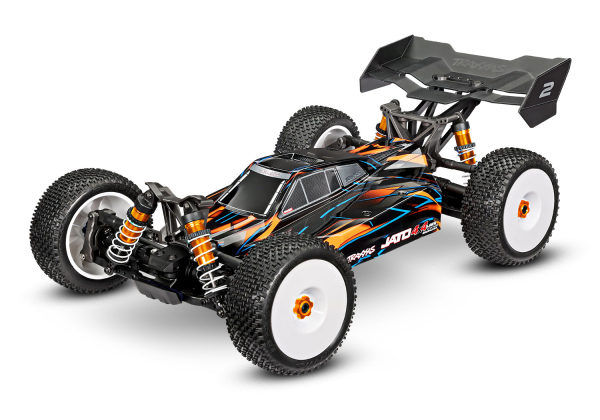 Traxxas Jato 4X4 VXL 4S Buggy RTR - Oranje