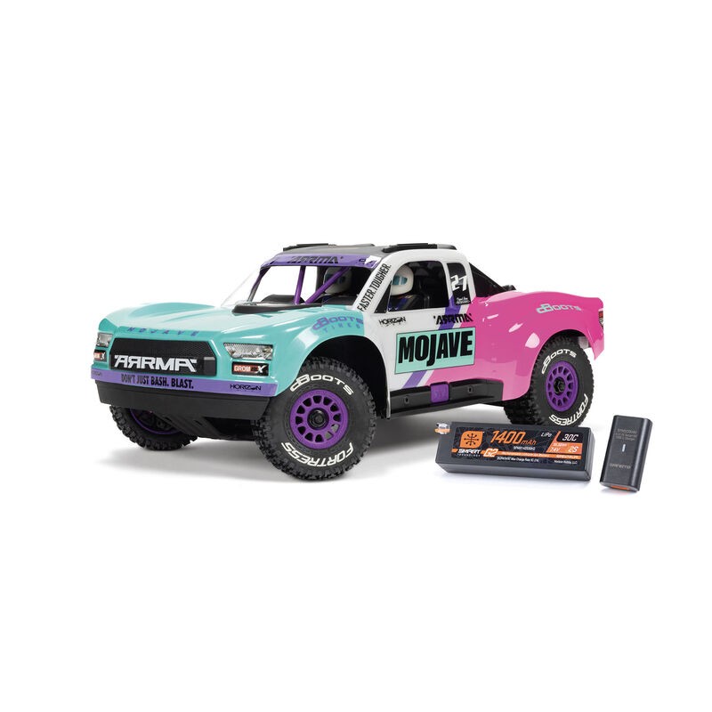 Arrma Mojave Grom 223S BLX Brushless 4X4 Small Scale Desert Truck RTR - Teal