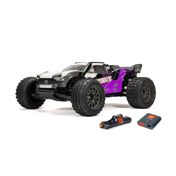 Arrma Vorteks Mega 550 2WD Truggy RTR - Paars (incl. accu & lader)
