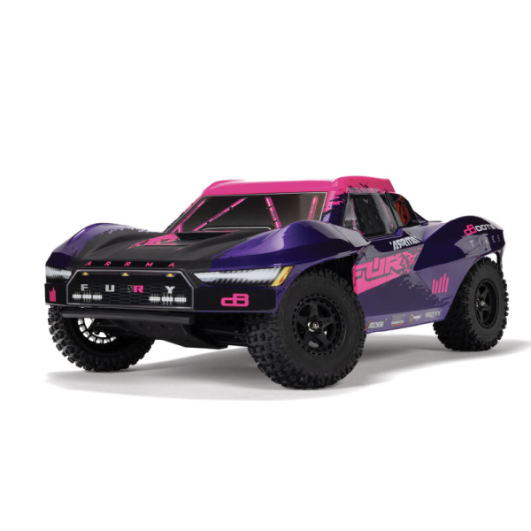 Arrma FURY 223S BLX Brushless 2WD Short Course Truck RTR - Paars
