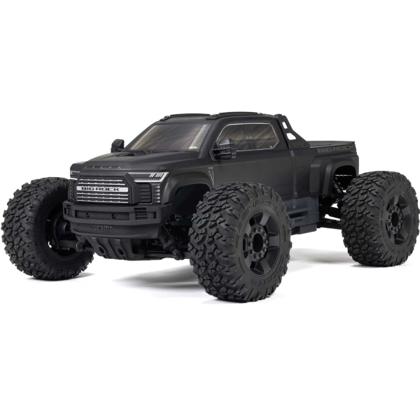 Arrma 1/10 Big Rock 223S DSC 4x4 brushless truck RTR - Zwart