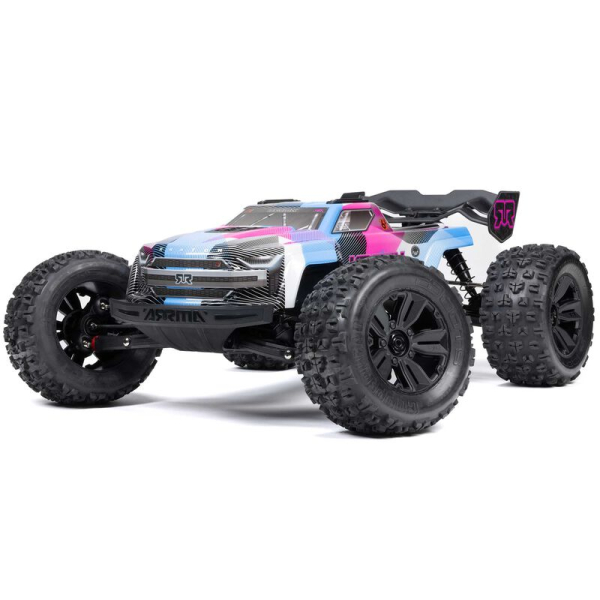 Arrma Kraton 6S V6 BLX RTR - Blauw/Paars