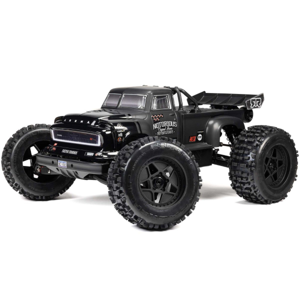 Arrma Notorious 6S V6 BLX RTR - Zwart