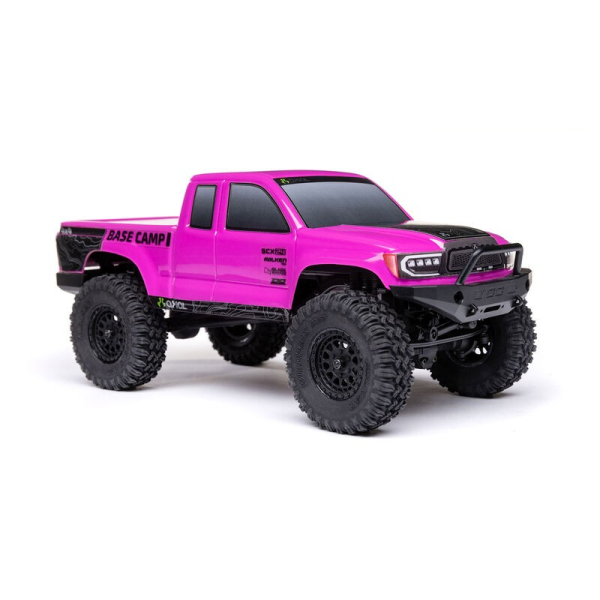 Axial SCX24 Base Camp 4X4 Rock Crawler RTR - Roze