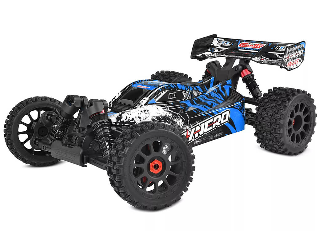 Team Corally Syncro Brushless 2WD RTR - Blauw (voor 3S/4S lipo's)