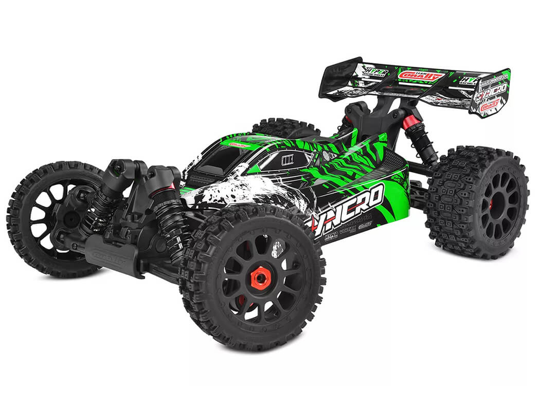 Team Corally Syncro Brushless 2WD RTR - Groen (voor 3S/4S lipo's)