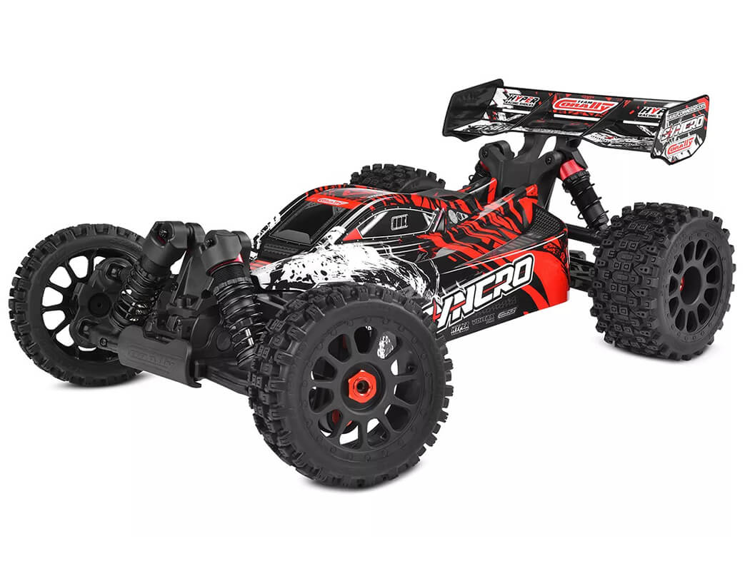 Team Corally Syncro Brushless 2WD RTR - Rood (voor 3S/4S lipo's)