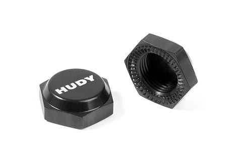 Hudy dichte wielmoeren - 17mm - Zwart